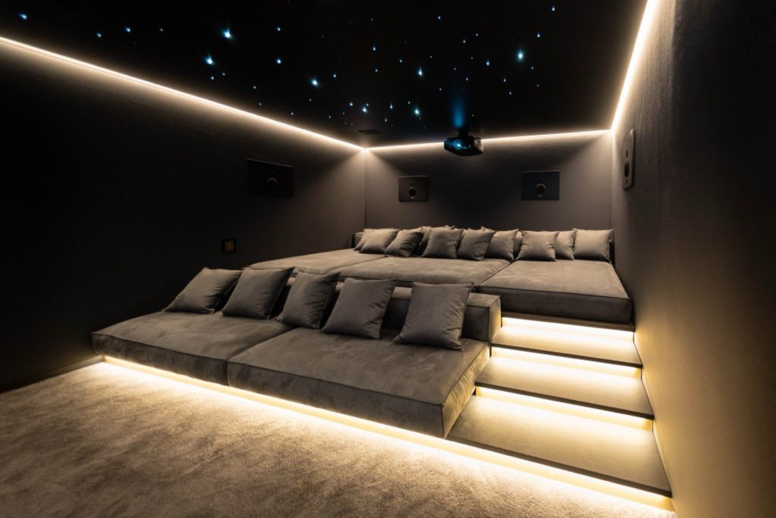 Cinema home automation installation